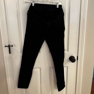 BLANQI maternity skinny jeans, Size 6, Black